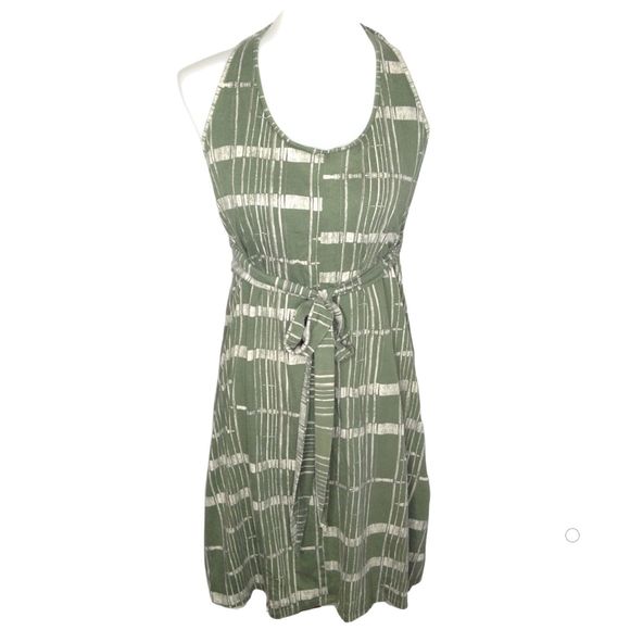 Patagonia Dresses & Skirts - Patagonia W's Bamboo Tie Green Dress Womens L